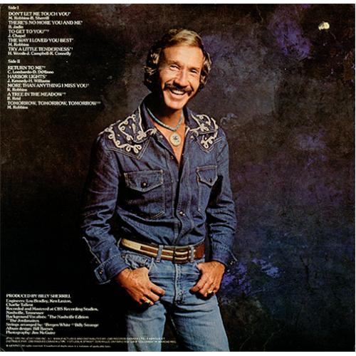 Marty Robbins Don't Let Me Touch You vinyl LP album (LP record) US M/RLPDO418381