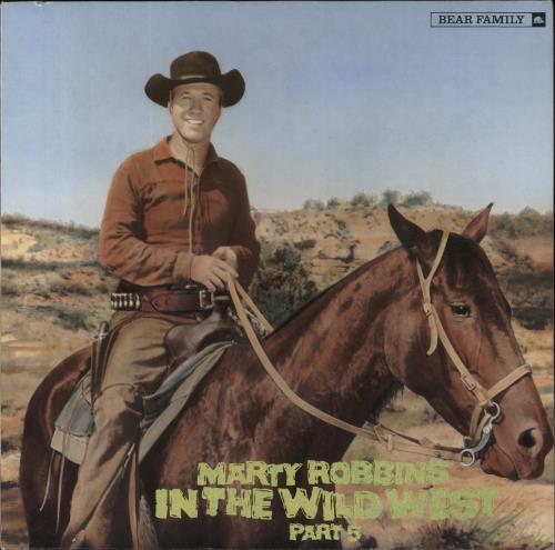 Marty Robbins In The Wild West Part 5 vinyl LP album (LP record) German M/RLPIN848323