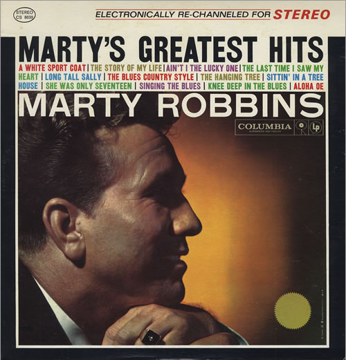 Marty Robbins Marty's Greatest Hits vinyl LP album (LP record) US M/RLPMA428566