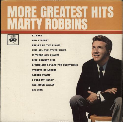 Marty Robbins More Greatest Hits vinyl LP album (LP record) UK M/RLPMO863810