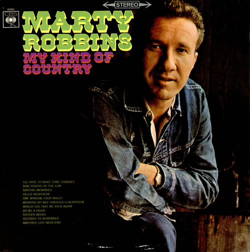 Marty Robbins My Kind Of Country vinyl LP album (LP record) UK M/RLPMY457972