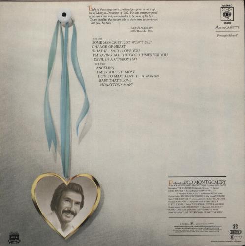 Marty Robbins Some Memories Just Won't Die vinyl LP album (LP record) UK M/RLPSO437758