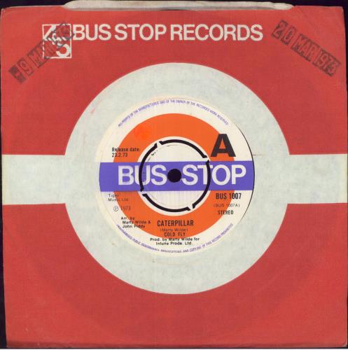 Marty Wilde Caterpillar - A Label 7" vinyl single (7 inch record / 45) UK YTM07CA802064
