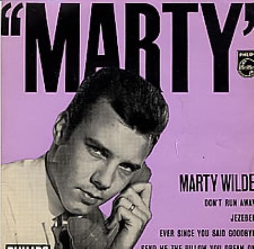 Marty Wilde Marty EP 7" vinyl single (7 inch record / 45) UK YTM07MA270032
