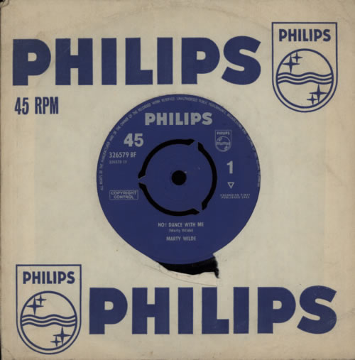 Marty Wilde No! Dance With Me 7" vinyl single (7 inch record / 45) UK YTM07NO611852
