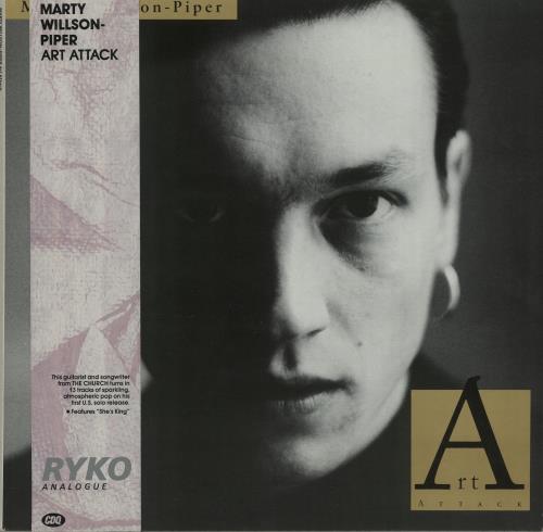 Marty Willson-Piper Art Attack - Clear Vinyl vinyl LP album (LP record) US MWPLPAR358484