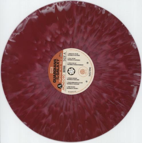 Marvel Guardians Of The Galaxy: Awesome Mix Vol. 1 - 180gm Purple & White Vinyl vinyl LP album (LP record) US 6AWLPGU876214