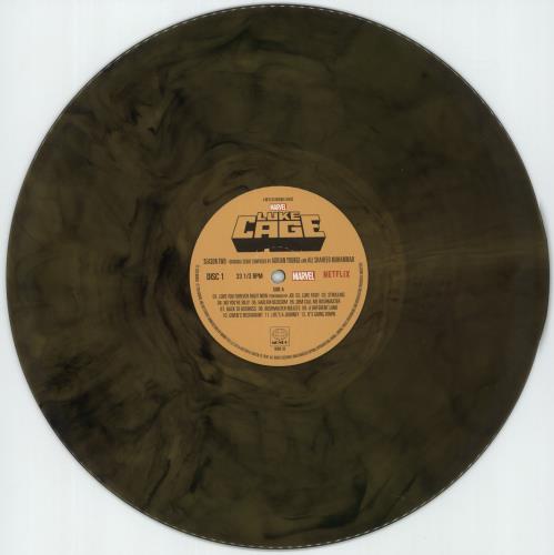 Marvel Marvel's Luke Cage Season Two - 180gm Yellow Smokey Vinyl 2-LP vinyl record set (Double LP Album) US 6AW2LMA876241
