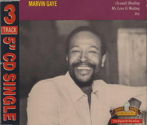 Marvin Gaye (Sexual) Healing CD single (CD5 / 5") UK MVGC5SE485187