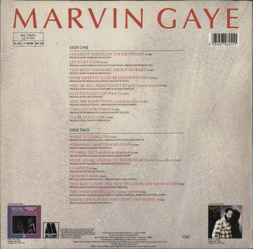 Marvin Gaye 18 Greatest Hits - Special Price Sticker vinyl LP album (LP record) German MVGLPGR874661