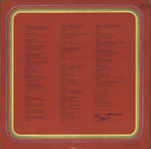 Marvin Gaye Anthology 2-LP vinyl record set (Double LP Album) UK MVG2LAN877778