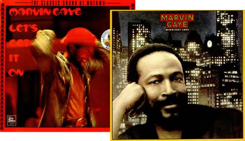Marvin Gaye Collection Of 3 x LPs vinyl LP album (LP record) UK MVGLPCO416417