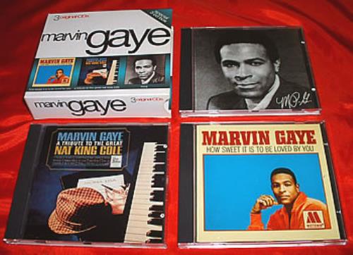 Marvin Gaye How Sweet Is Is, Tribute To The Great Nat King Cole & MPG 3-CD album set (Triple CD) UK MVG3CHO319394