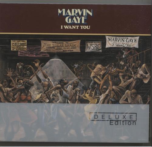 Marvin Gaye I Want You 2 CD album set (Double CD) US MVG2CIW252835