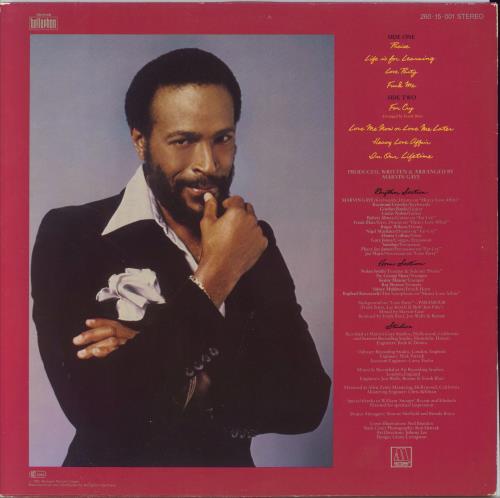Marvin Gaye In Our Lifetime vinyl LP album (LP record) German MVGLPIN800397