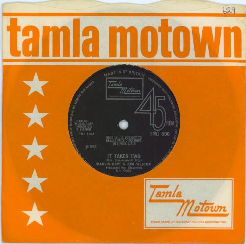 Marvin Gaye It Takes Two - 1st - Solid 7" vinyl single (7 inch record / 45) UK MVG07IT788557