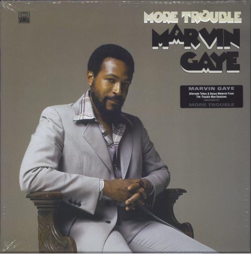 Marvin Gaye More Trouble - Sealed vinyl LP album (LP record) UK MVGLPMO814102