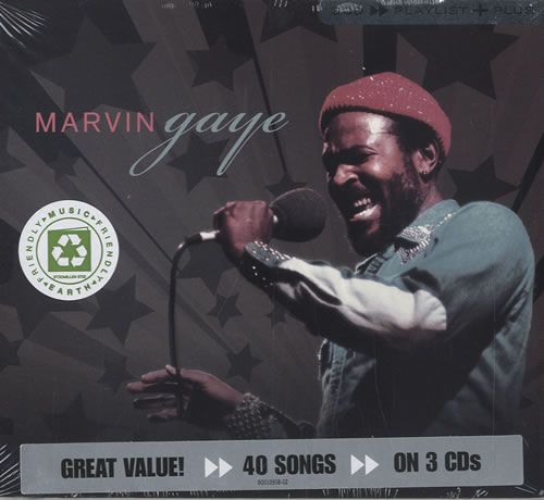 Marvin Gaye Playlist Plus 3-CD album set (Triple CD) US MVG3CPL450100