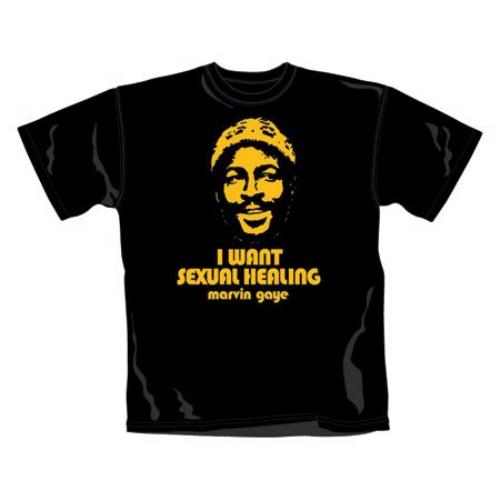 Marvin Gaye Sexual Healing T-Shirt - Medium t-shirt UK MVGTSSE404504