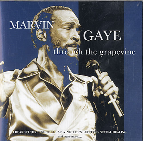 Marvin Gaye Through The Grapevine CD album (CDLP) UK MVGCDTH624325