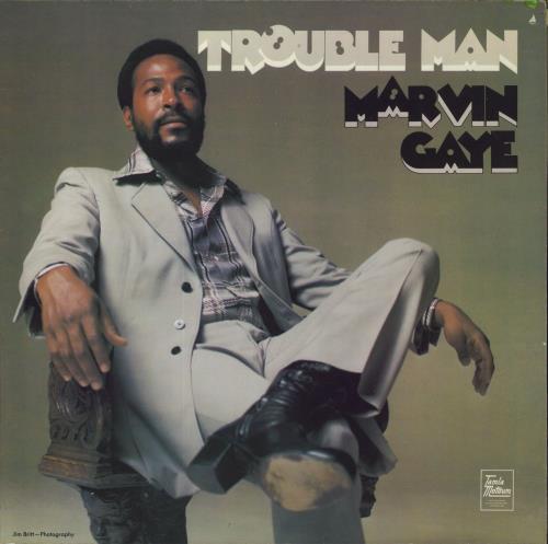 Marvin Gaye Trouble Man - 1st - VG vinyl LP album (LP record) UK MVGLPTR807664