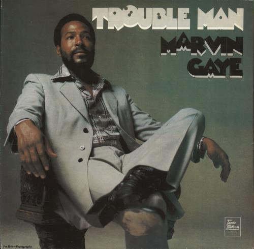 Marvin Gaye Trouble Man vinyl LP album (LP record) UK MVGLPTR709647