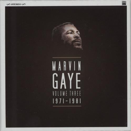 Marvin Gaye Volume Three 1971 - 1981 CD Single Box Set UK MVGCXVO755850