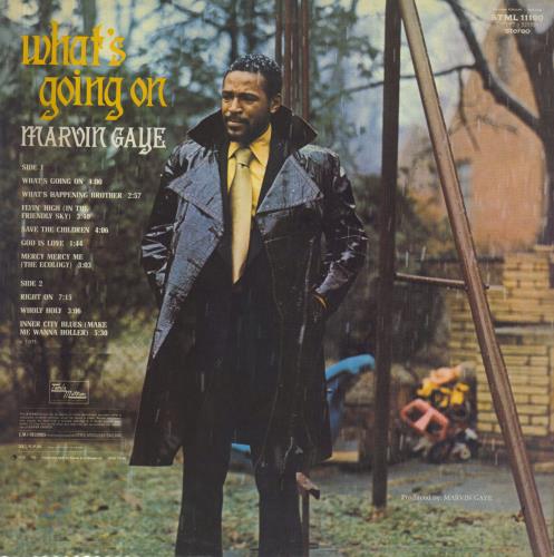 Marvin Gaye What's Going On - 1st - VG vinyl LP album (LP record) UK MVGLPWH818615