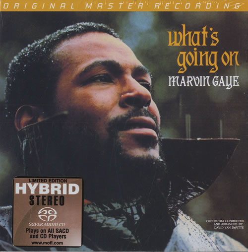Marvin Gaye What's Going On super audio CD SACD US MVGSAWH463867