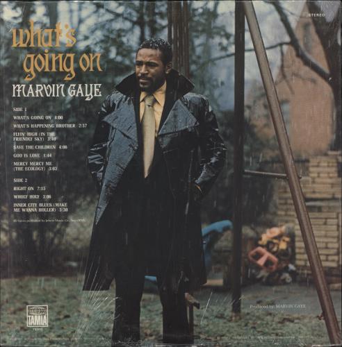 Marvin Gaye What's Going On vinyl LP album (LP record) US MVGLPWH850915