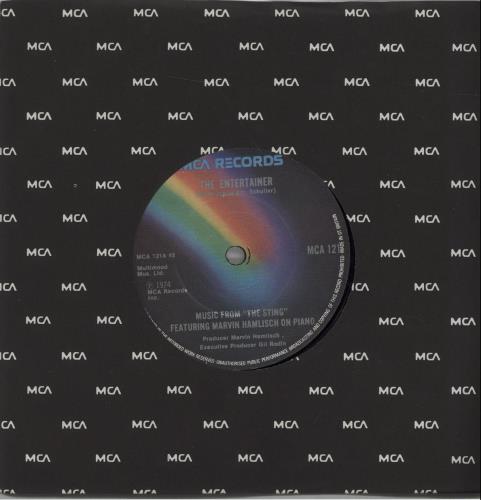 Marvin Hamlisch Music From "The Sting" 7" vinyl single (7 inch record / 45) UK MH107MU672031