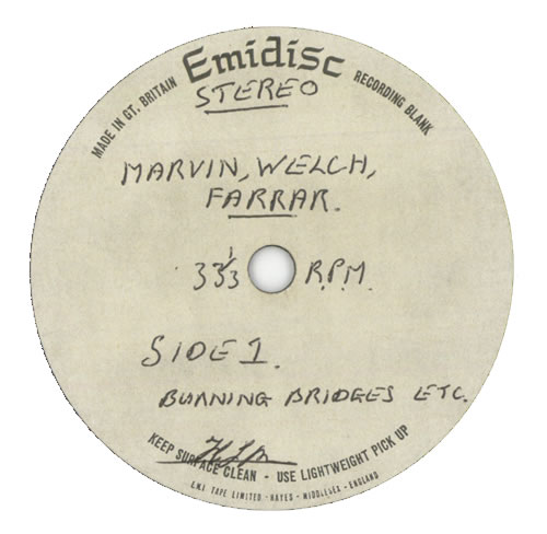 Marvin Welch & Farrar Marvin, Welch & Farrar - Acetate vinyl LP album (LP record) UK MWFLPMA505821