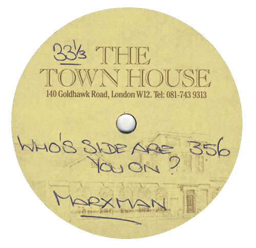 Marxman What's In It For The Cynic acetate UK MXMATWH429303