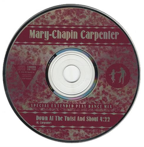 Mary Chapin Carpenter Down At The Twist And Shout CD single (CD5 / 5") US M-CC5DO199086