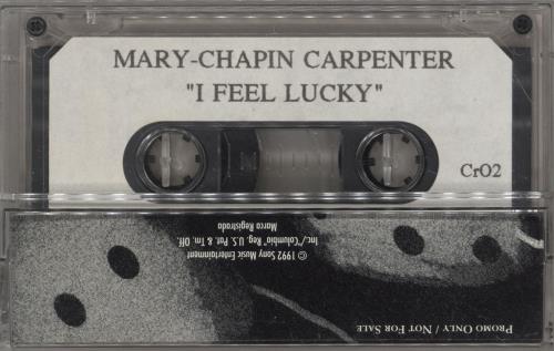 Mary Chapin Carpenter I Feel Lucky cassette single US M-CCSIF311918