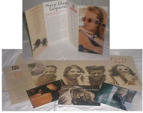 Mary Chapin Carpenter Party Doll - Fold Out Pack CD album (CDLP) US M-CCDPA137046