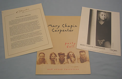 Mary Chapin Carpenter Party Doll And Other Favorites media press pack US M-CPPPA350625