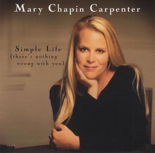 Mary Chapin Carpenter Simple Life CD single (CD5 / 5") US M-CC5SI199076