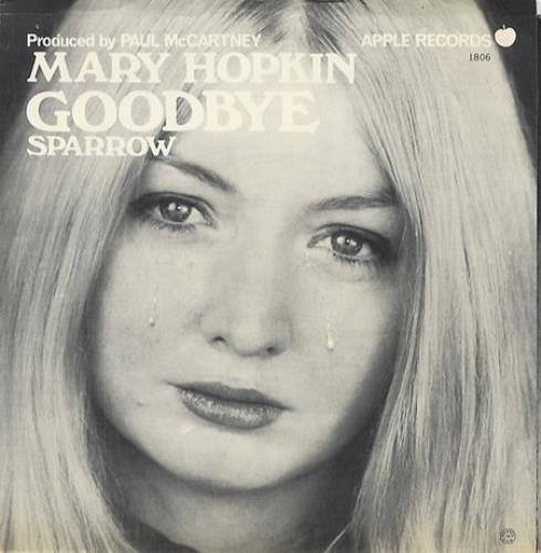 Mary Hopkin Goodbye 7" vinyl single (7 inch record / 45) US MHP07GO83132