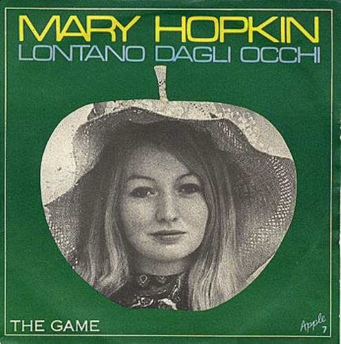 Mary Hopkin Lontano Dagli Occhi 7" vinyl single (7 inch record / 45) Italian MHP07LO83134