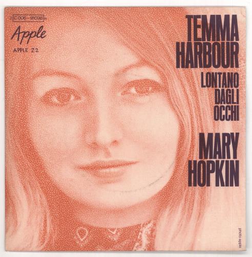 Mary Hopkin Temma Harbour 7" vinyl single (7 inch record / 45) French MHP07TE721517