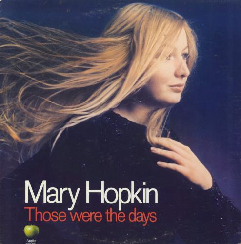Mary Hopkin Those Were The Days vinyl LP album (LP record) US MHPLPTH141024
