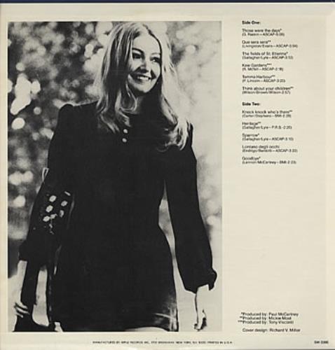 Mary Hopkin Those Were The Days vinyl LP album (LP record) US MHPLPTH141024