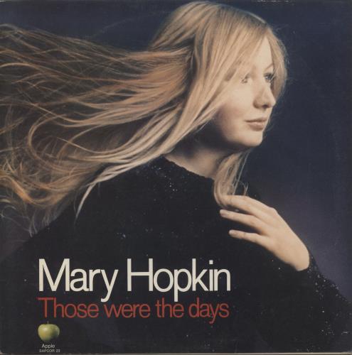 Mary Hopkin Those Were The Days vinyl LP album (LP record) UK MHPLPTH449291