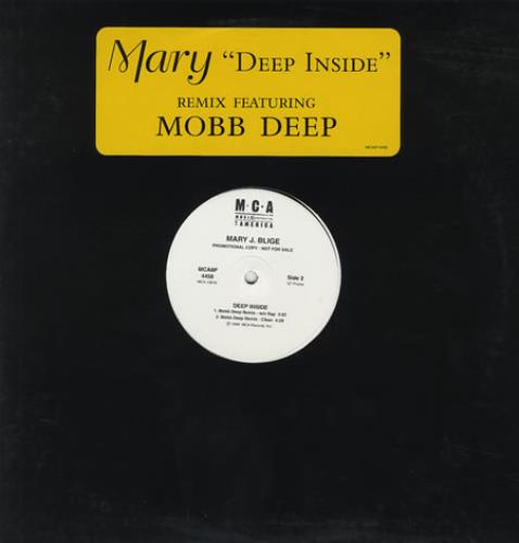 Mary J Blige Deep Inside 12" vinyl single (12 inch record / Maxi-single) US MJB12DE361252