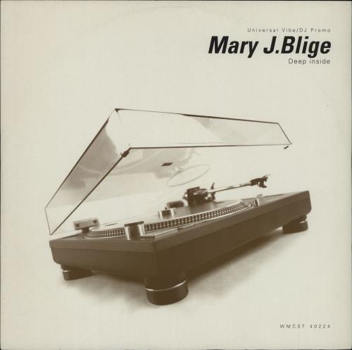 Mary J Blige Deep Inside 12" vinyl single (12 inch record / Maxi-single) UK MJB12DE763048