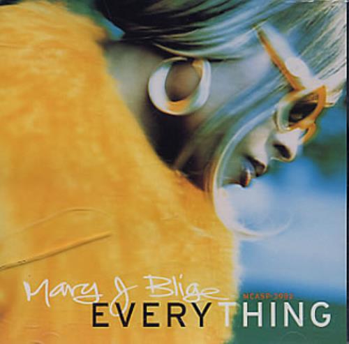 Mary J Blige Everything CD single (CD5 / 5") US MJBC5EV154607