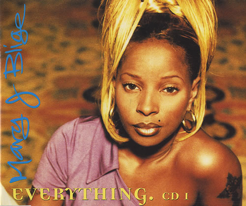 Mary J Blige Everything CD single (CD5 / 5") UK MJBC5EV192126