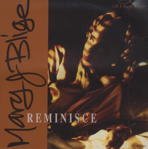Mary J Blige Reminisce CD single (CD5 / 5") US MJBC5RE393526