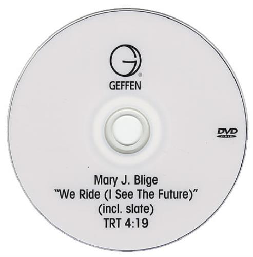 Mary J Blige We Ride (I See The Future) promo DVD-R US MJBDRWE386359